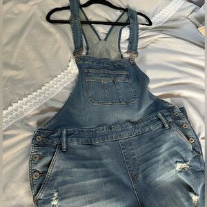 Torrid Denim Overalls - Size 20